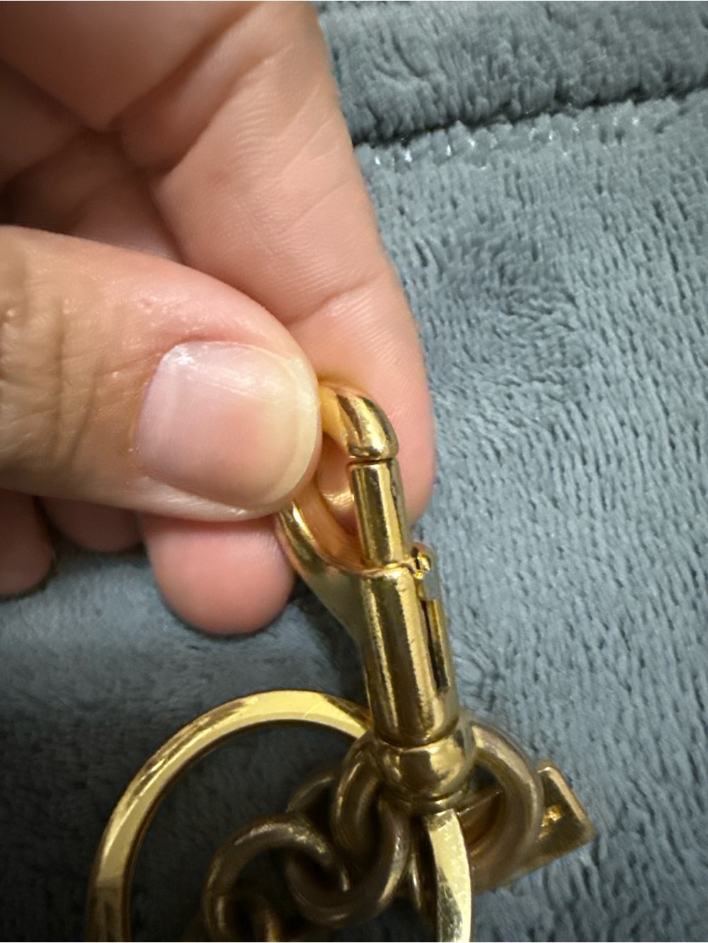 Coach Gold Bear Keychain - Picture 4 of 4